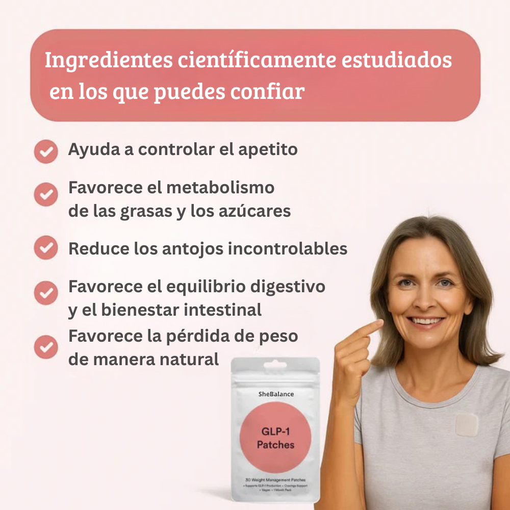 SheBalance - Parches con barberina